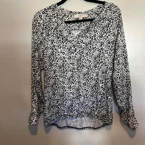 Loft Chetah Blouse